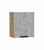 Шкаф верхний ШВ 600 Кухня Пасадена (Крафт/Угольный камень) Ф-105