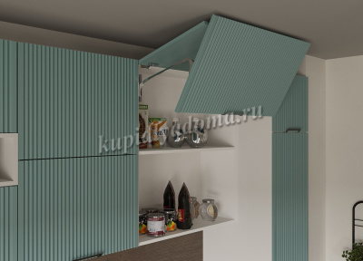 Шкаф верхний 45В кухня Кампео (Белый/Бриз)