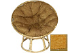 Кресло RJG-Papasan (Ротанг №4, ткань Mulan 051)
